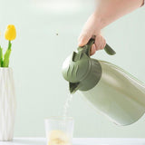 Maxbell Vacuum Kettle Portable with Handle Warm Water Jug for Kitchen Barbecue Green