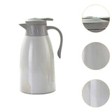Maxbell Vacuum Kettle Portable with Handle Warm Water Jug for Kitchen Barbecue White