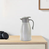 Maxbell Vacuum Kettle Portable with Handle Warm Water Jug for Kitchen Barbecue White