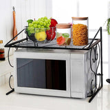 Maxbell Microwave Shelf Spice Stand Microwave Oven Rack for Countertop Office Pantry