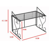 Maxbell Microwave Shelf Spice Stand Microwave Oven Rack for Countertop Office Pantry