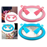 Maxbell Ice Cream Maker Rolled Ice Machine for Frozen Yogurt Sorbets Soft Serve pink