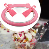 Maxbell Ice Cream Maker Rolled Ice Machine for Frozen Yogurt Sorbets Soft Serve pink