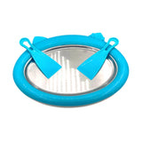 Maxbell Ice Cream Maker Rolled Ice Machine for Frozen Yogurt Sorbets Soft Serve blue