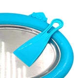 Maxbell Ice Cream Maker Rolled Ice Machine for Frozen Yogurt Sorbets Soft Serve blue