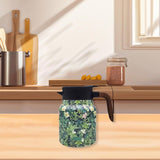 Maxbell Vacuum Kettle Floral Teapot Portable Hot Water Bottle for Party Home Kitchen green