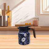 Maxbell Vacuum Kettle Floral Teapot Portable Hot Water Bottle for Party Home Kitchen violet