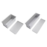 Maxbell Bread Toast Box Reusable Portable Nonstick Toast Mould for Cabinet Cafe Home 23x12x10cm