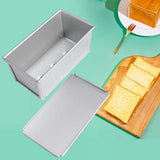 Maxbell Bread Toast Box Reusable Portable Nonstick Toast Mould for Cabinet Cafe Home 23x12x10cm