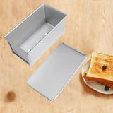 Maxbell Bread Toast Box Reusable Portable Nonstick Toast Mould for Cabinet Cafe Home 23x12x10cm