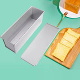Maxbell Bread Toast Box Reusable Portable Nonstick Toast Mould for Cabinet Cafe Home 33.5x12.5x11.5cm