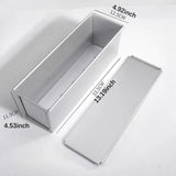 Maxbell Bread Toast Box Reusable Portable Nonstick Toast Mould for Cabinet Cafe Home 33.5x12.5x11.5cm
