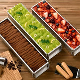 Maxbell Bread Toast Box Reusable Portable Nonstick Toast Mould for Cabinet Cafe Home 33.5x12.5x11.5cm
