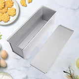 Maxbell Bread Toast Box Reusable Portable Nonstick Toast Mould for Cabinet Cafe Home 33.5x12.5x11.5cm