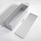 Maxbell Bread Toast Box Reusable Portable Nonstick Toast Mould for Cabinet Cafe Home 33.5x12.5x11.5cm