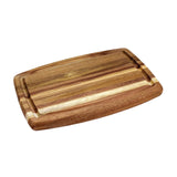 Maxbell Acacia Wooden Cutting Board Portable Pizza Cheese Board for Steak Bread Meat