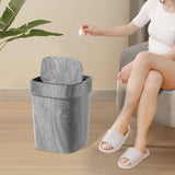 Maxbell Trash Can Farmhouse Decorative Recycle Bin for Bedroom Living Room near Desk L with lid