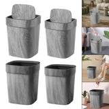 Maxbell Trash Can Farmhouse Decorative Recycle Bin for Bedroom Living Room near Desk L with lid