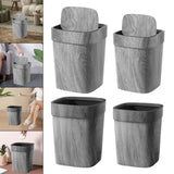 Maxbell Trash Can Farmhouse Decorative Recycle Bin for Bedroom Living Room near Desk L with lid
