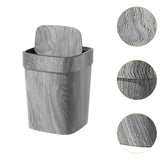 Maxbell Trash Can Farmhouse Decorative Recycle Bin for Bedroom Living Room near Desk S with lid