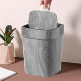 Maxbell Trash Can Farmhouse Decorative Recycle Bin for Bedroom Living Room near Desk S with lid