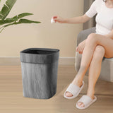 Maxbell Trash Can Farmhouse Decorative Recycle Bin for Bedroom Living Room near Desk S without lid