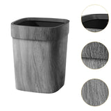 Maxbell Trash Can Farmhouse Decorative Recycle Bin for Bedroom Living Room near Desk S without lid