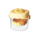 Maxbell Greek Yogurt Strainer with Lid Whey Separator for Sauce Nut Milk Fruit Juice Yellow