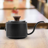 Maxbell Mini Stainless Steel Pour over Coffee Kettle 180 ml for Gift Restaurant Cafe Black