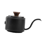 Maxbell Mini Stainless Steel Pour over Coffee Kettle 180 ml for Gift Restaurant Cafe Black