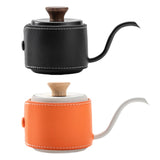 Maxbell Mini Stainless Steel Pour over Coffee Kettle 180 ml for Gift Restaurant Cafe Black