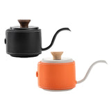 Maxbell Mini Stainless Steel Pour over Coffee Kettle 180 ml for Gift Restaurant Cafe Black