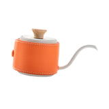 Maxbell Mini Stainless Steel Pour over Coffee Kettle 180 ml for Gift Restaurant Cafe Orange