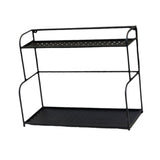 Maxbell 2 Layer Spice Rack Countertop Shelf Organizer for Living Room Cupboard Table
