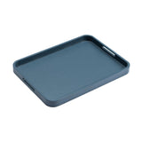 Maxbell Wooden Serving Tray Double Handles Decorative Tray for Lunch Wedding Dessert 40x29cm