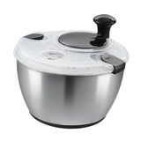 Maxbell Manual Vegetable Washer and Dryer Press Type for Vegetables Draining Lettuce