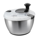 Maxbell Manual Vegetable Washer and Dryer Press Type for Vegetables Draining Lettuce