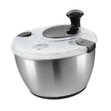 Maxbell Manual Vegetable Washer and Dryer Press Type for Vegetables Draining Lettuce