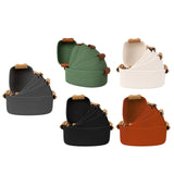 Maxbell 5Pcs Woven Baskets Organization for Organizing for Bathroom Laundry Entryway Green