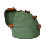 Maxbell 5Pcs Woven Baskets Organization for Organizing for Bathroom Laundry Entryway Green