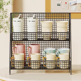 Maxbell 2 Tier Kitchen Counter Shelf Spice Organizer for Table Household Living Room