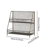Maxbell 2 Tier Kitchen Counter Shelf Spice Organizer for Table Household Living Room