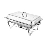 Maxbell Buffet Warmer Set Stainless Steel Food Warmer Set for Events Wedding Banquet 1 Grid