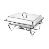 Maxbell Buffet Warmer Set Stainless Steel Food Warmer Set for Events Wedding Banquet 1 Grid