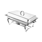 Maxbell Buffet Warmer Set Stainless Steel Food Warmer Set for Events Wedding Banquet 1 Grid