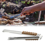Maxbell Barbecue Tong Serving Tong Nonstick Meat Grilling Tong for Restaurant Picnic