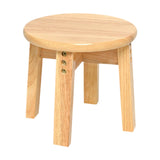 Maxbell Wood Stool Decorative Furniture Wooden Foot Stool for Apartment Doorway Home height 25cm Style B