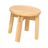 Maxbell Wood Stool Decorative Furniture Wooden Foot Stool for Apartment Doorway Home height 25cm Style B