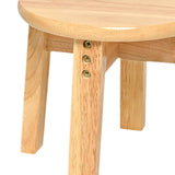 Maxbell Wood Stool Decorative Furniture Wooden Foot Stool for Apartment Doorway Home height 25cm Style B