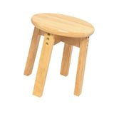 Maxbell Wood Stool Decorative Furniture Wooden Foot Stool for Apartment Doorway Home height 30cm Style B